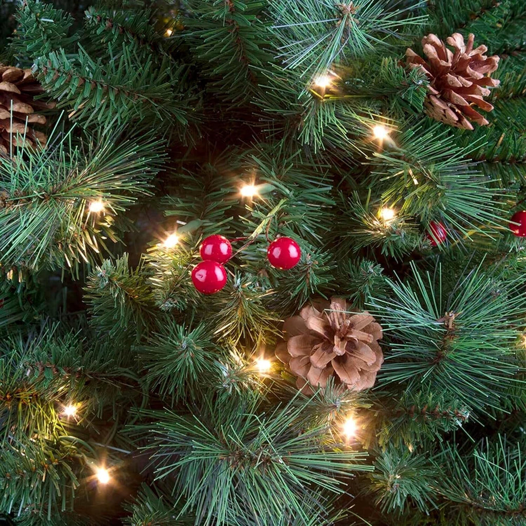 Christmas Mini String Lights, 60FT 300 Incandescent Green Wire Fairy Lights UL Certified Christmas Decorations for