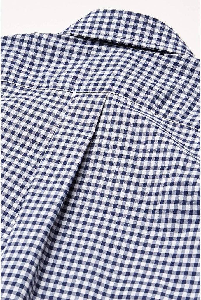 Boys' On-The-Go Gingham Button-Down Shirt