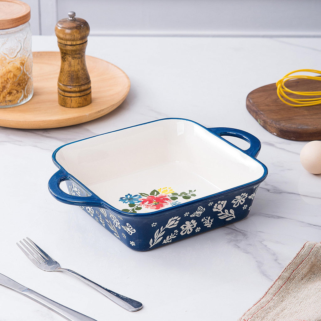 8x8 Baking Pan Brownie Pan Casserole Dish Ceramic Baking Dish Square Casserole Dishes For Oven