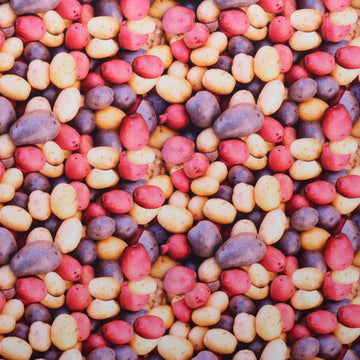 Fruits-Vegetables Cotton, Potatoes Cut by The Yard