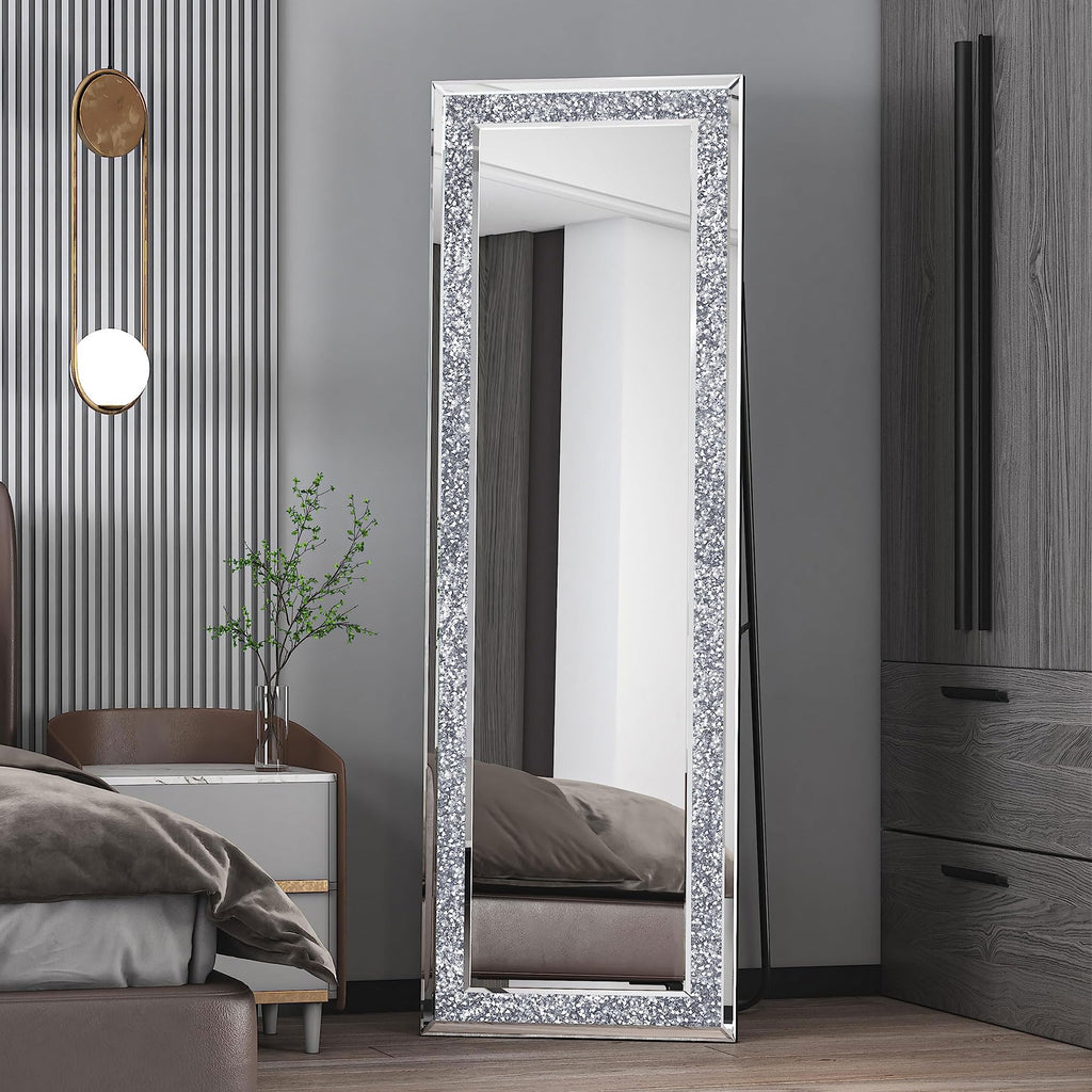 18×59 Inch Floor Mirror Full Length, Art Grecian Venetian Mirror