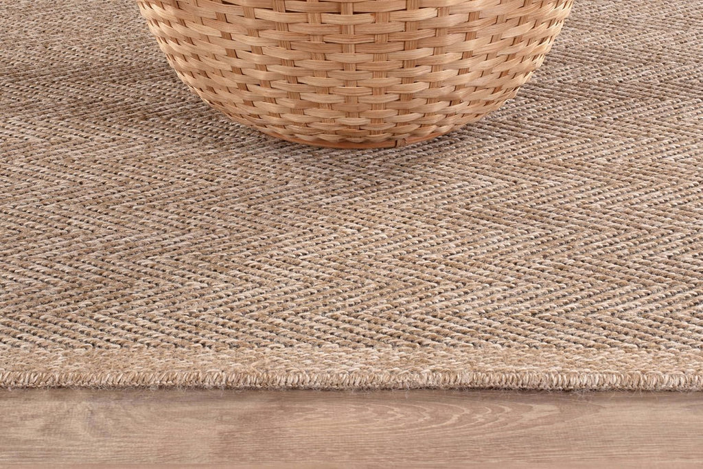 Easy Jute Rug 5x7, Indoor Outdoor Natural Color Fiber Area Rugs