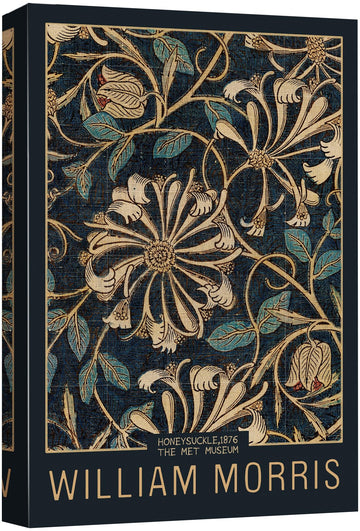 Canvas Print Wall Art William Morris Honeysuckle Print Vintage Floral Framed Poster Illustrations Modern Art