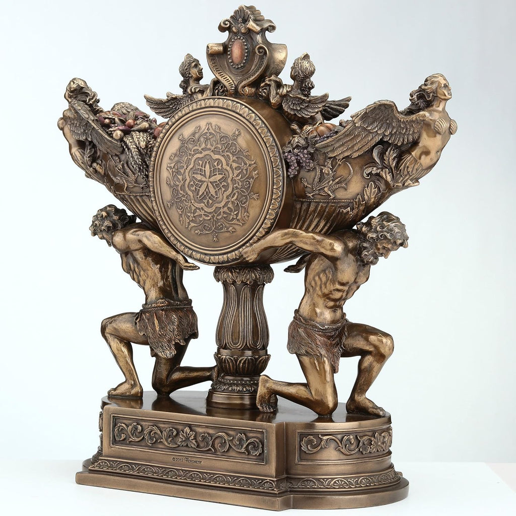 Strong Men Carrying Vessel of Harvest Clock A134-B00CXYF2ZO