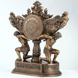 Strong Men Carrying Vessel of Harvest Clock A134-B00CXYF2ZO