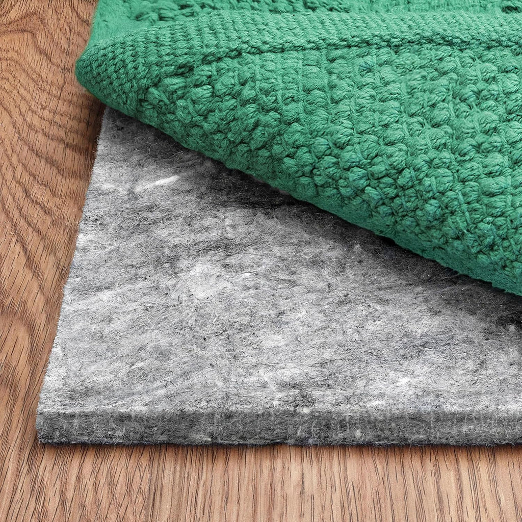 Non-Slip Rug Pad, 5x7, 0.25 inch, Felt Cushion with Real Rubber Backing, Made in the USA - Set of 35