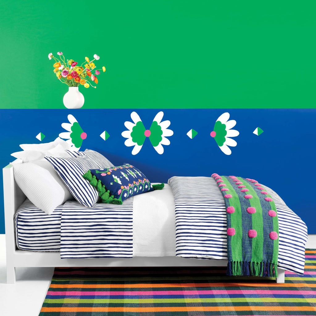Bubble White Solid Cotton Matelasse Sham