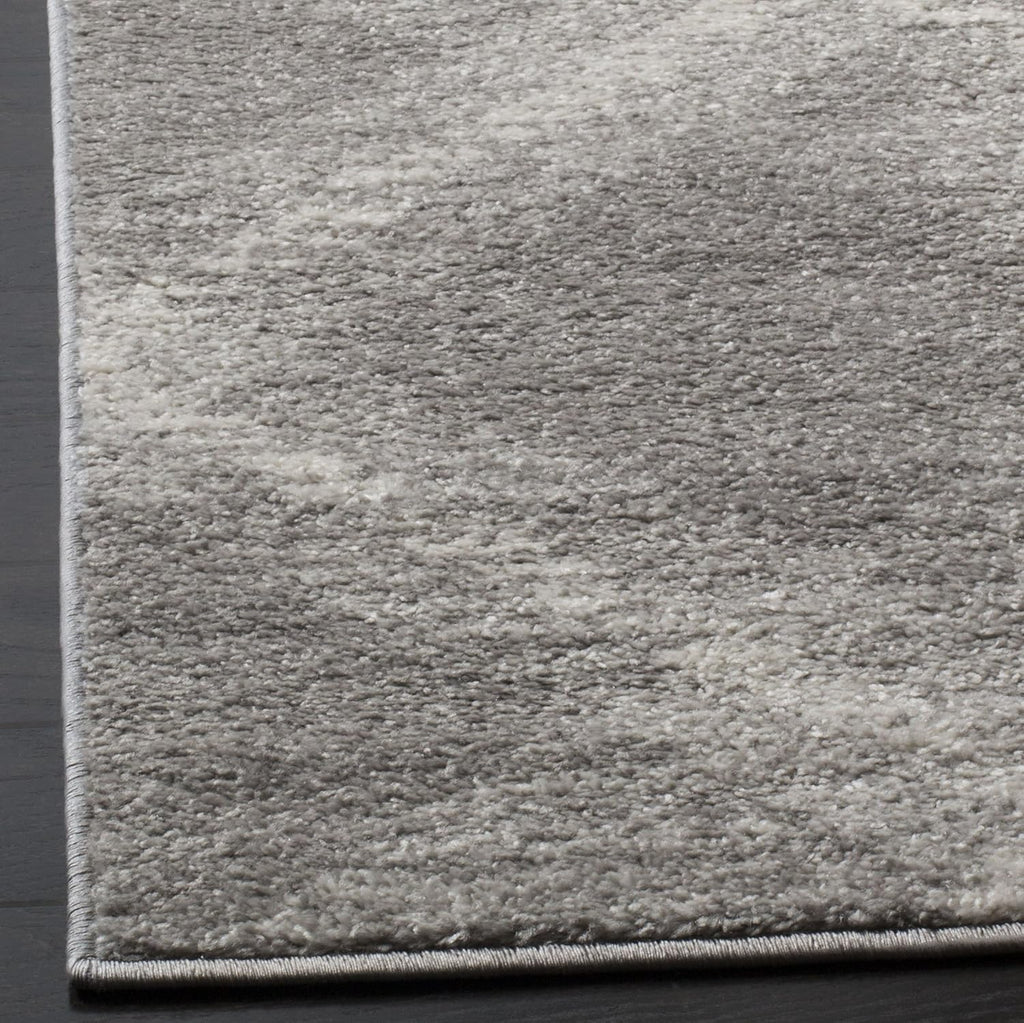 Adirondack Collection Area Rug, Light Grey & Ivory, Modern Plaid Design, Non-Shedding & Easy Care, Ideal