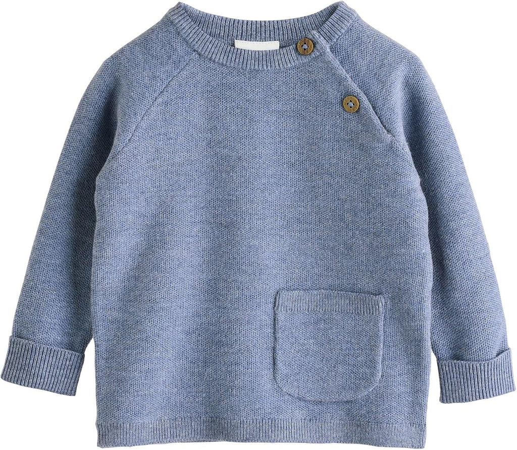 Newborn Boys Baby Knitted Jumper and Leggings Set