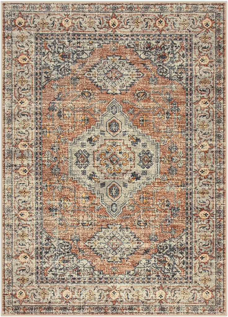 Oriental Washable Rug, 3x5 Rugs