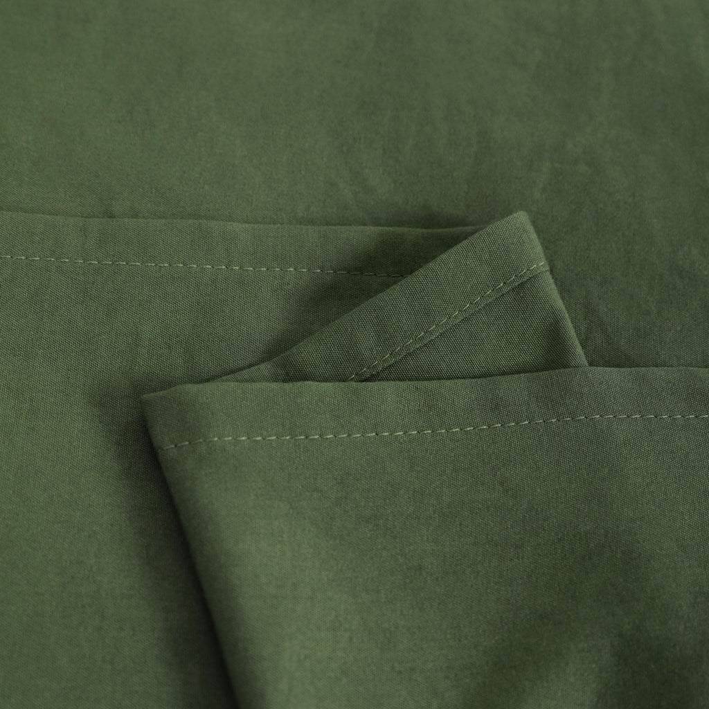 Toddler Microfiber Bedding Set, 4 Piece, Olive Green