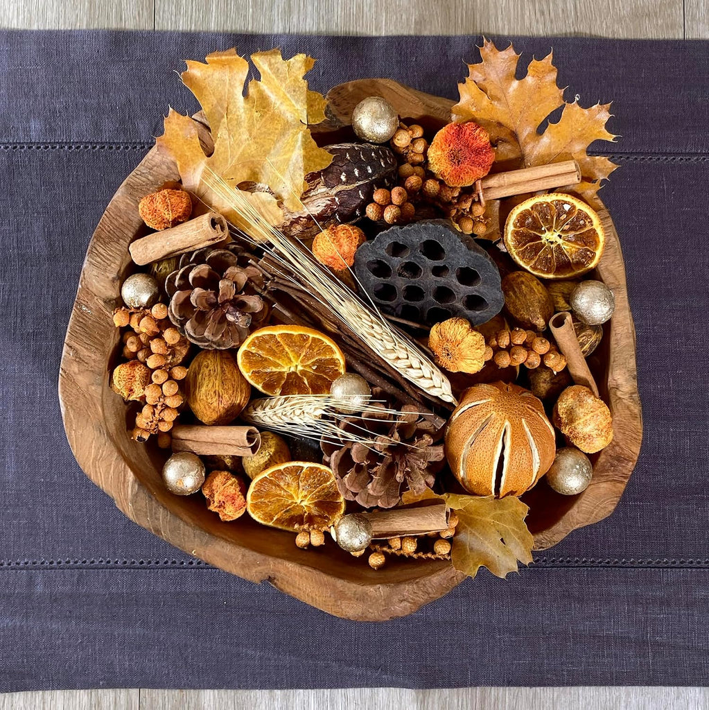 Fall Harvest Fragrance Potpourri Decorative Vase & Bowl Filler Home Décor (Autumn Harvest)