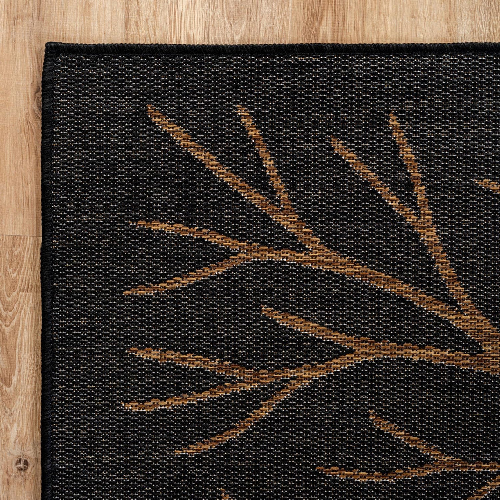 Washable Indoor Outdoor Rug 8x10 Modern Area Rugs Branch Pattern Non Shedding Waterproof Easy Clean Patio Deck Porch