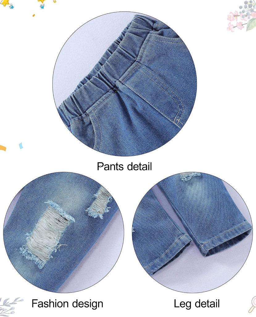 Toddler Boy Clothes Hoodie and Jeans Fall Winter Outfits Set