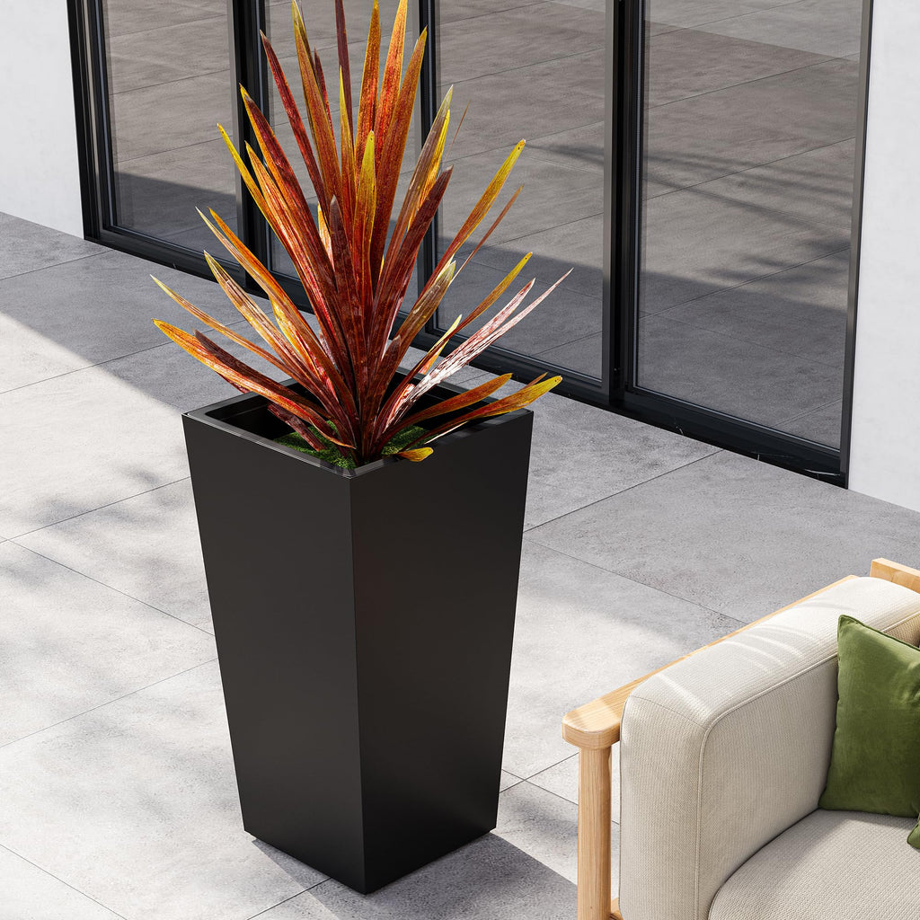 22.5" Tall Planters Set of 2, Outdoor&Indoor Planter Pots