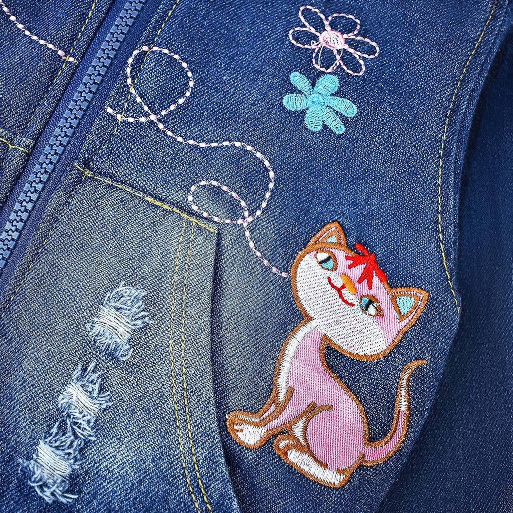 3-10Years Girls Denim Jacket