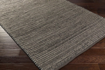 Maidsville Wool Living Room, Bedroom Area Rug - Striped Plain - Traditional Transitional Modern Contemporary