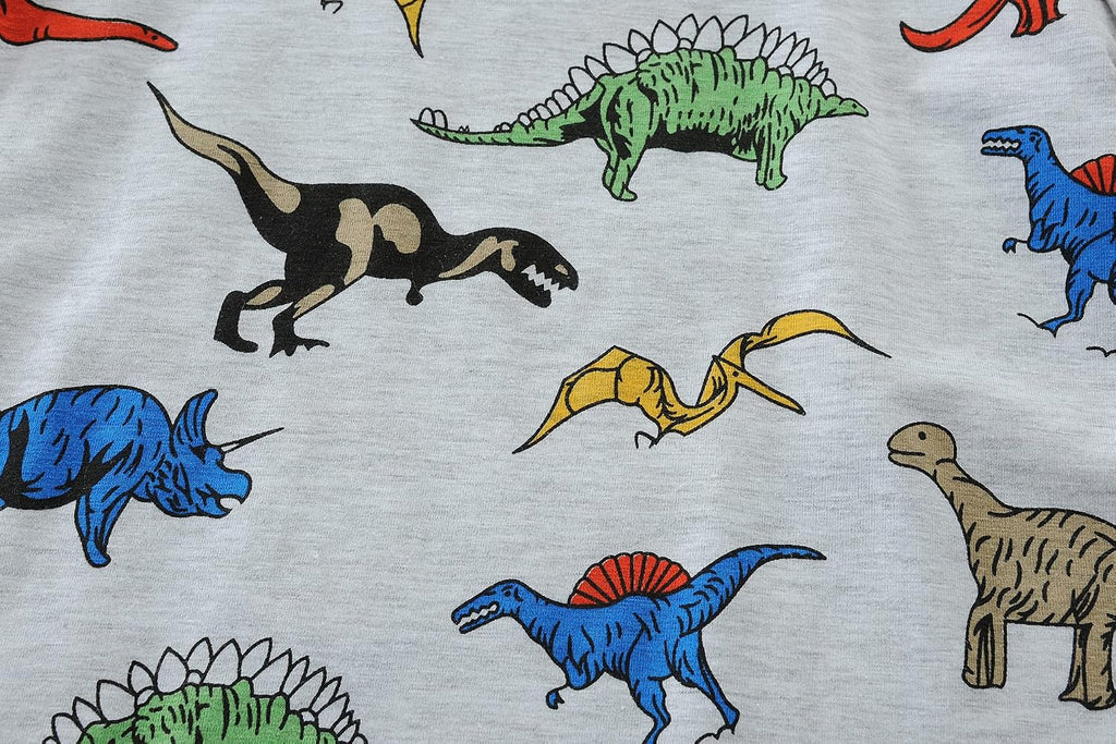 Hand Toddler Baby Boys Pajamas Monster Truck Summer Pjs Sleepwear Cotton Kids Short Sets Clothes