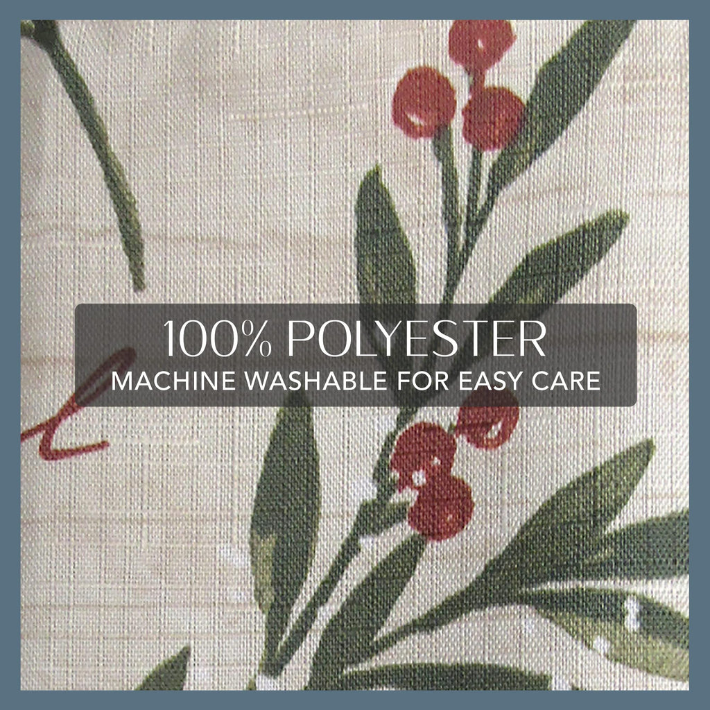 Holiday Tree Trimmings Tablecloth, Multicolor - 60" W x 120" L