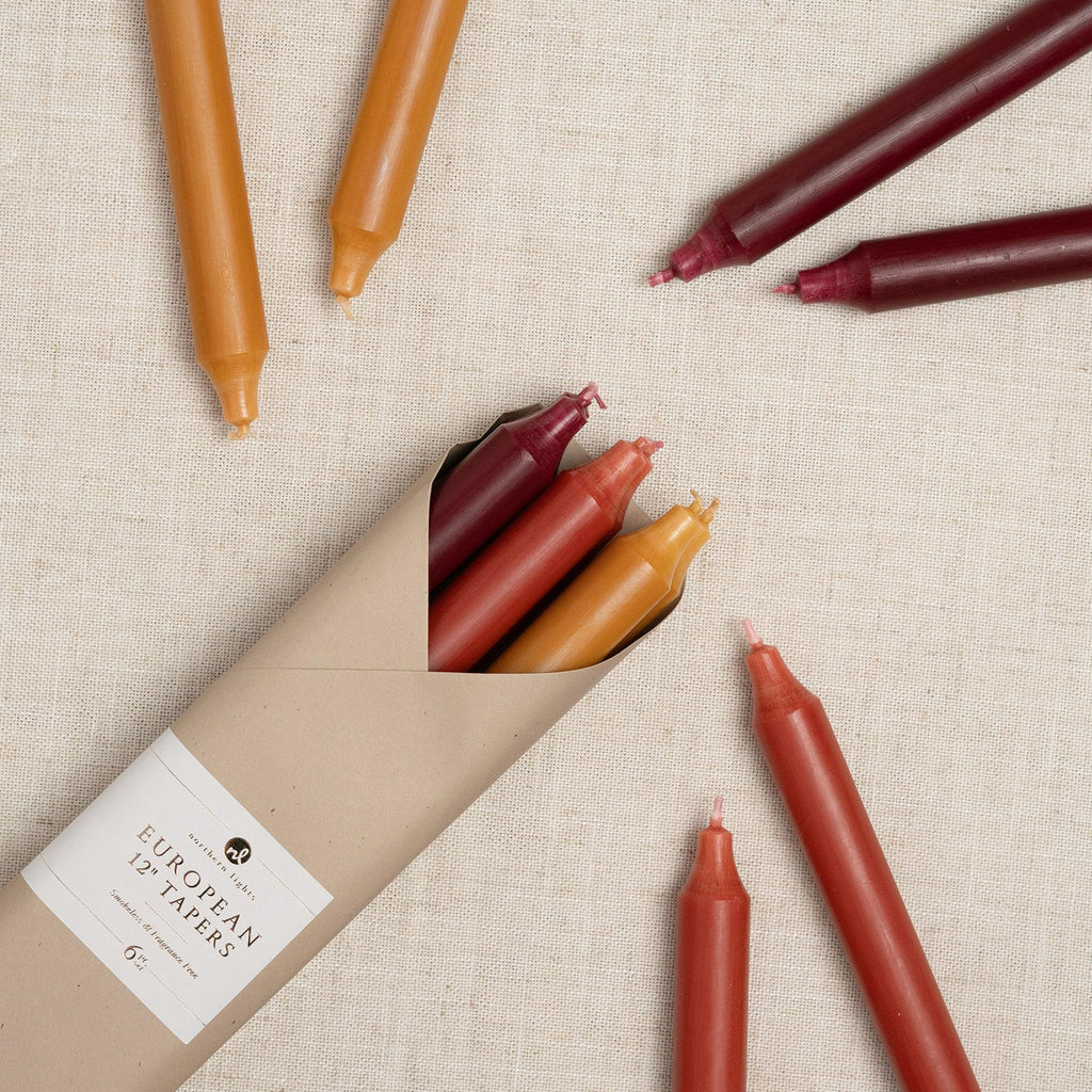 12" 6pk Taper Combo - Autumn Harvest - 72744