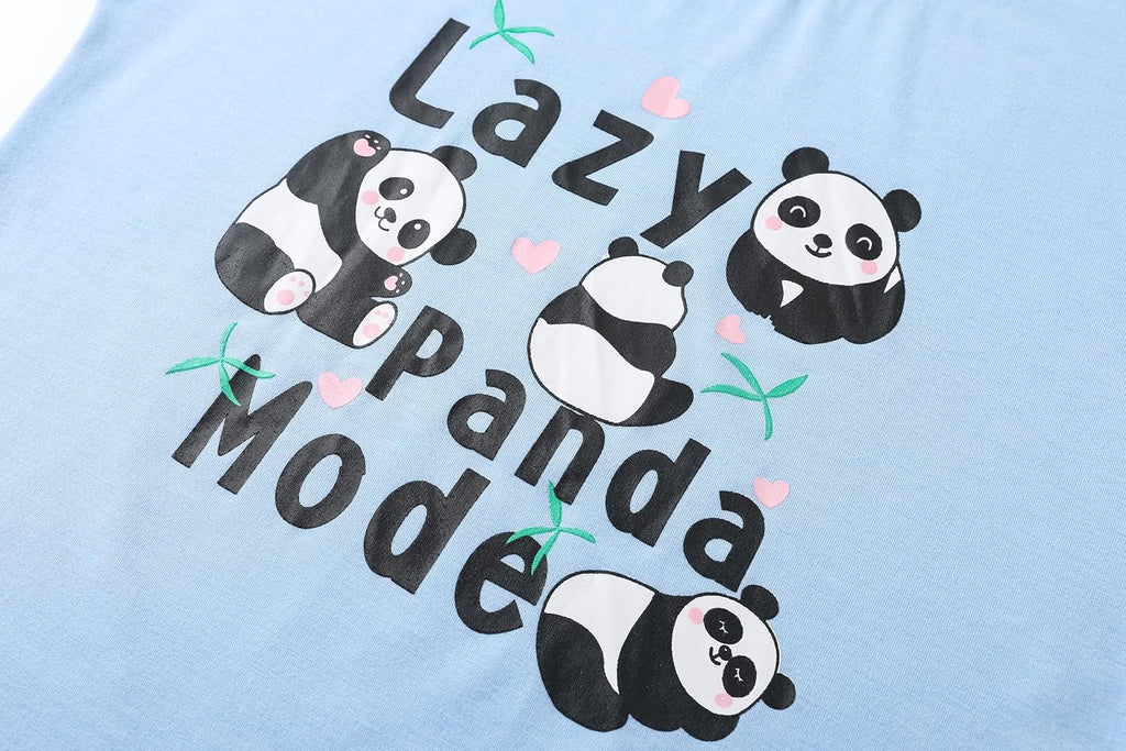 Girls Pajama Sets Summer Short Sleeve With Shorts & Pants Sleepwear