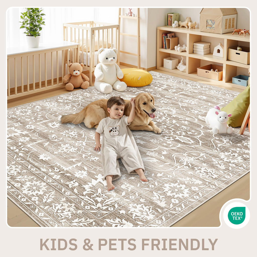 2.5'x8' Runner Rugs, Washable Kitchen Runner Rug