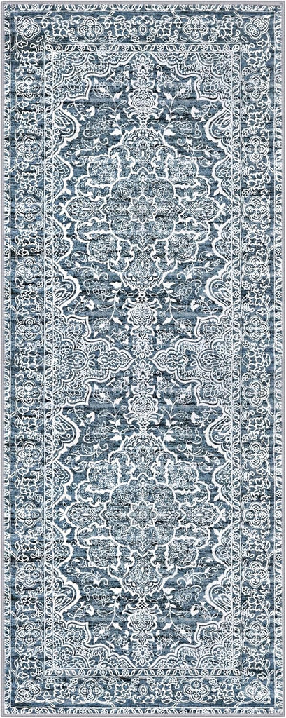 Vintage Washable Runner Rug, 2.6x8 Runners