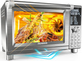 Bravo XL Pro Air Fryer Toaster Oven with Grill Combo, 2025 New Ultra-Fast Convection System, 35% Cri