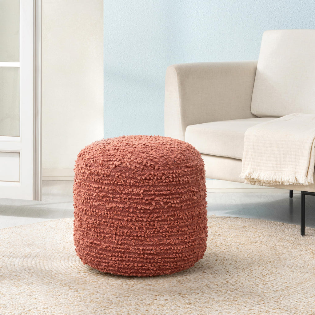 17" H x 22" W Handmade Pouf Ottoman & Couch