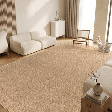 5×7 Easy Jute Rug Washable Rugs Low Pile Outdoor Indoor Farmhouse Neutral Non Slip Rug Modern Carpet Door Mat for