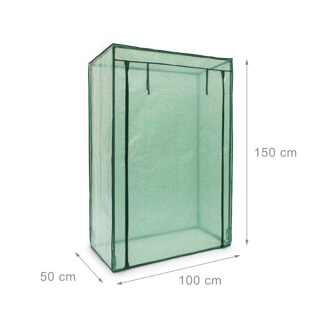 Tomato Greenhouse with Slanted Roof 150 x 100 x 50 cm Tomato House for Tomato Cultivation Growing as Cold Frame