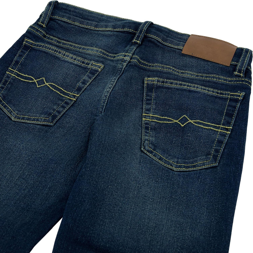 Boys' Classic Fit Straight Leg Denim Jeans