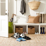 Dash and Albert Kali, Natural, 2' x 3', Diamond, Soft and Cozy, High Traffic, Lightweight, Anti-Slip