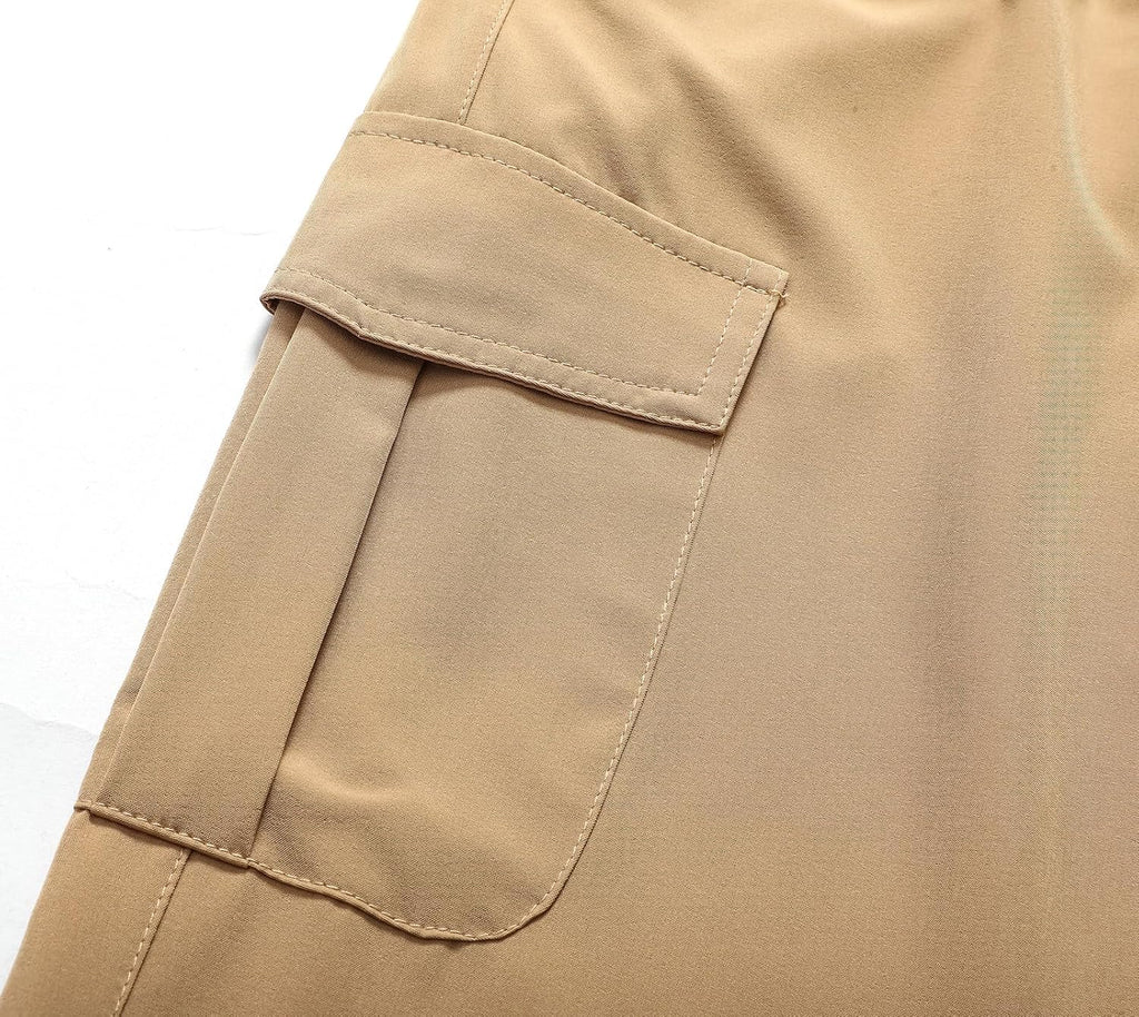 Toddler Cargo Joggers Pants Baby Boys Girls Quick Dry Hiking Pants