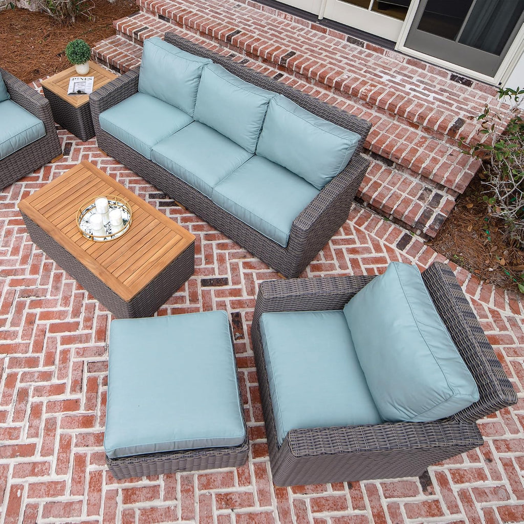 Sanibel Teak Sofa, Spa