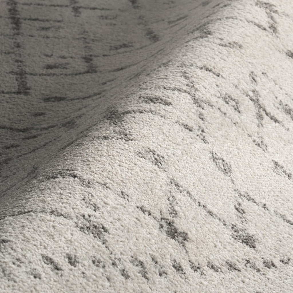 Blythe Grey Trellis Power Loomed Area Rug, 8' x 10'