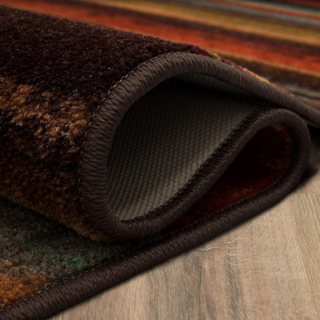 Boho Stripe Area Rug - Multicolor - Perfect