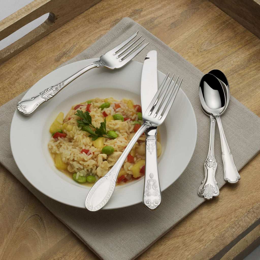 Hotel 77-Piece 18/10 Stainless Steel Flatware Set