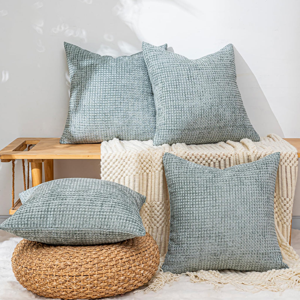 Pack of 4 Throw Pillow Covers 20x20" Boho Cushion Covers