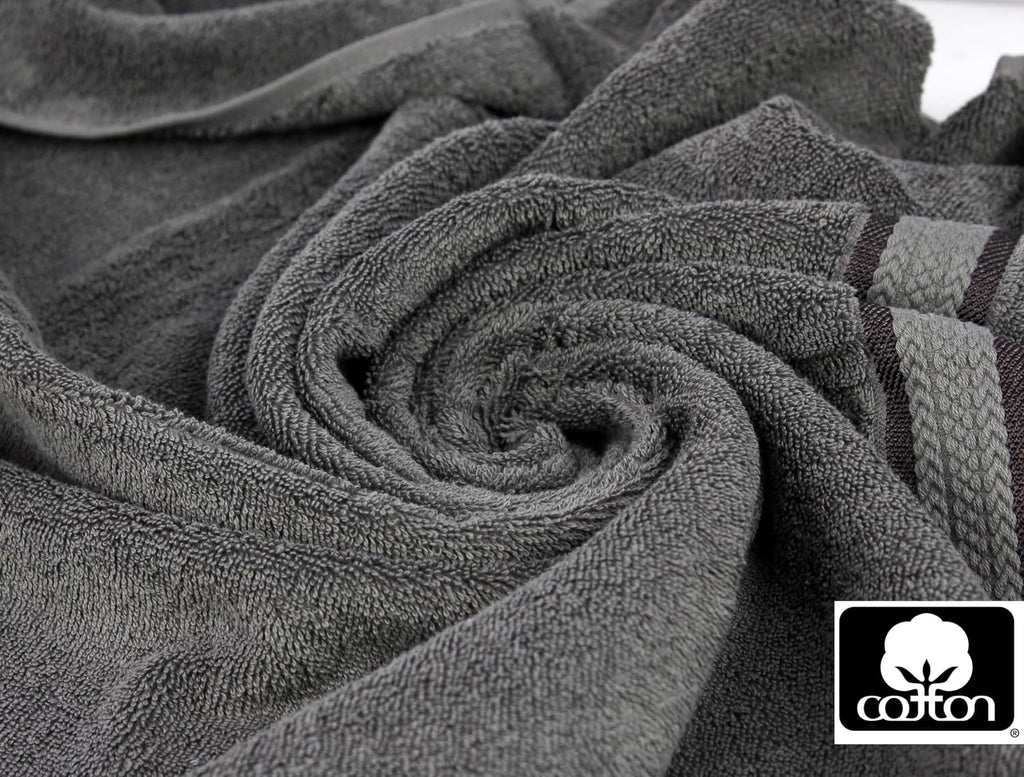 Ultra Soft Hand Towels - 6 Pack 100% Ringspun Cotton Towel Set