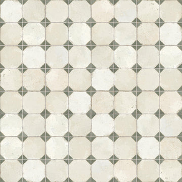 Kings Yard Sage 17-5/8" x 17-5/8" Ceramic Floor and Wall Tile