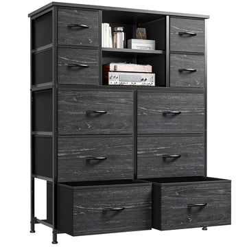 10-Drawer Dresser, 48"H Organizer Storage for clothes