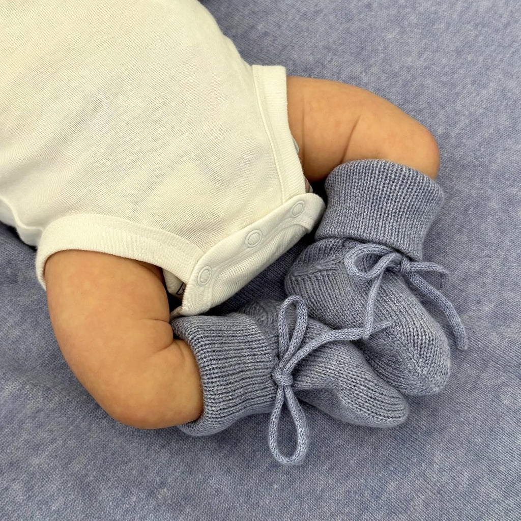 100% Cashmere Baby Blanket, Blue, 0-6 Months