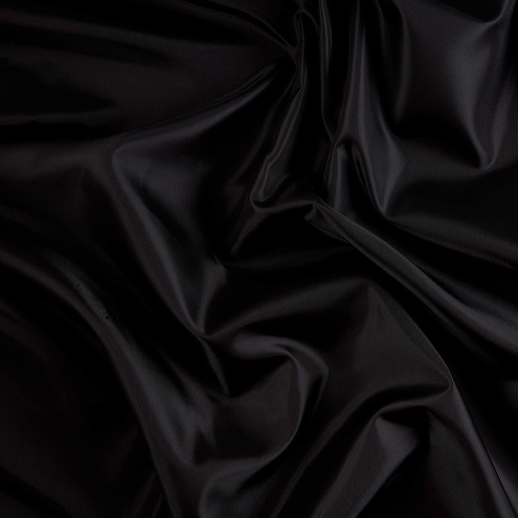 Polyester Lining Black Fabric by The Yard