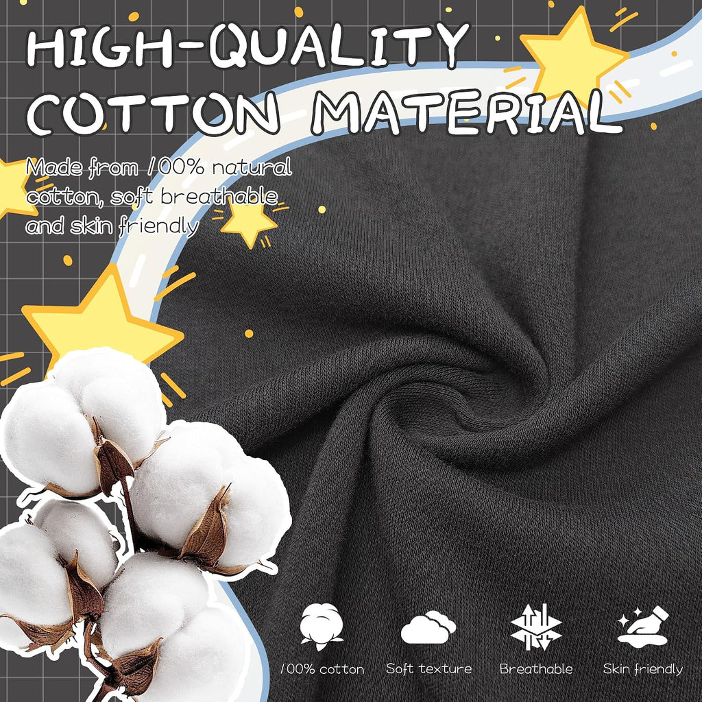 4 Piece Boys 100% Cotton Pajamas Set Soft Sleepwear