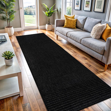 Washable Easy Jute Runner Rug 2x7 Indoor Outdoor Rug Striped Fiber Rug Area Rug Boho Easy Clean Inside Carpet Bedroom