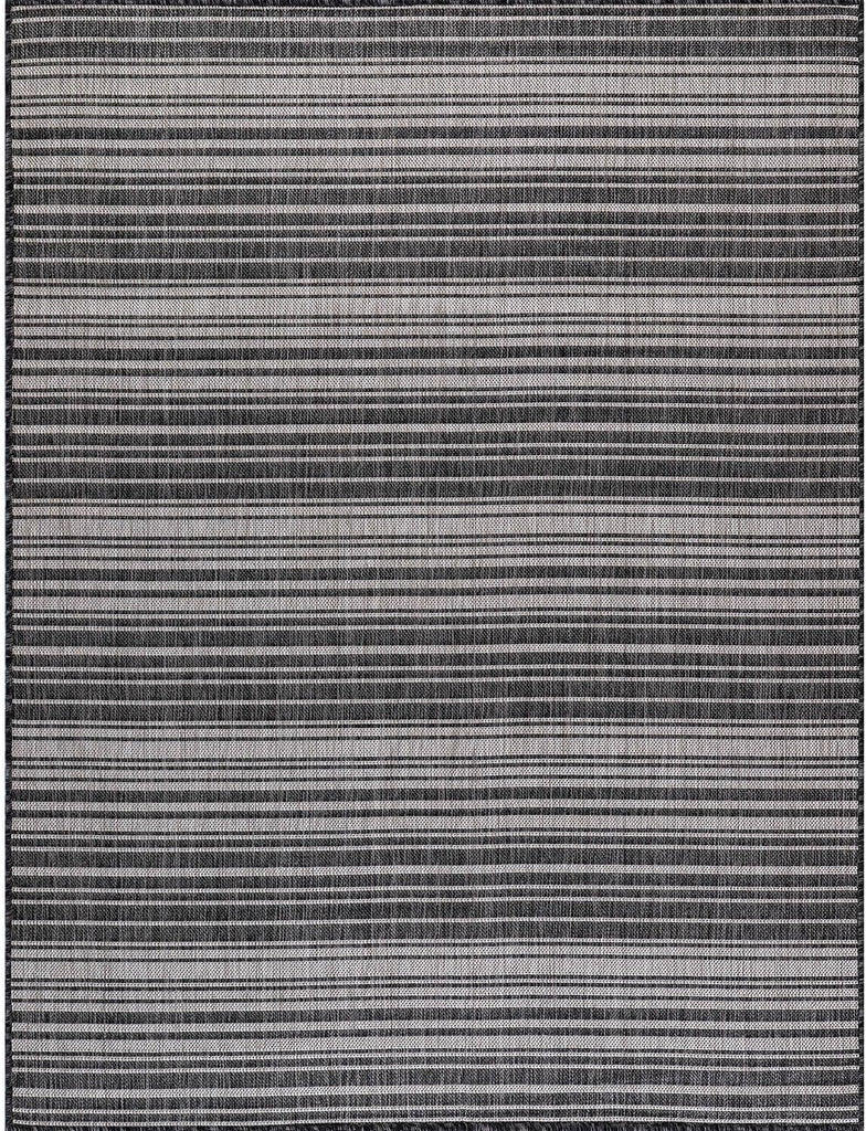 Stripe Outdoor Rug 5x7 Washable Outside Carpet for Indoor Patio Porch Waterproof Easy Cleaning Non S