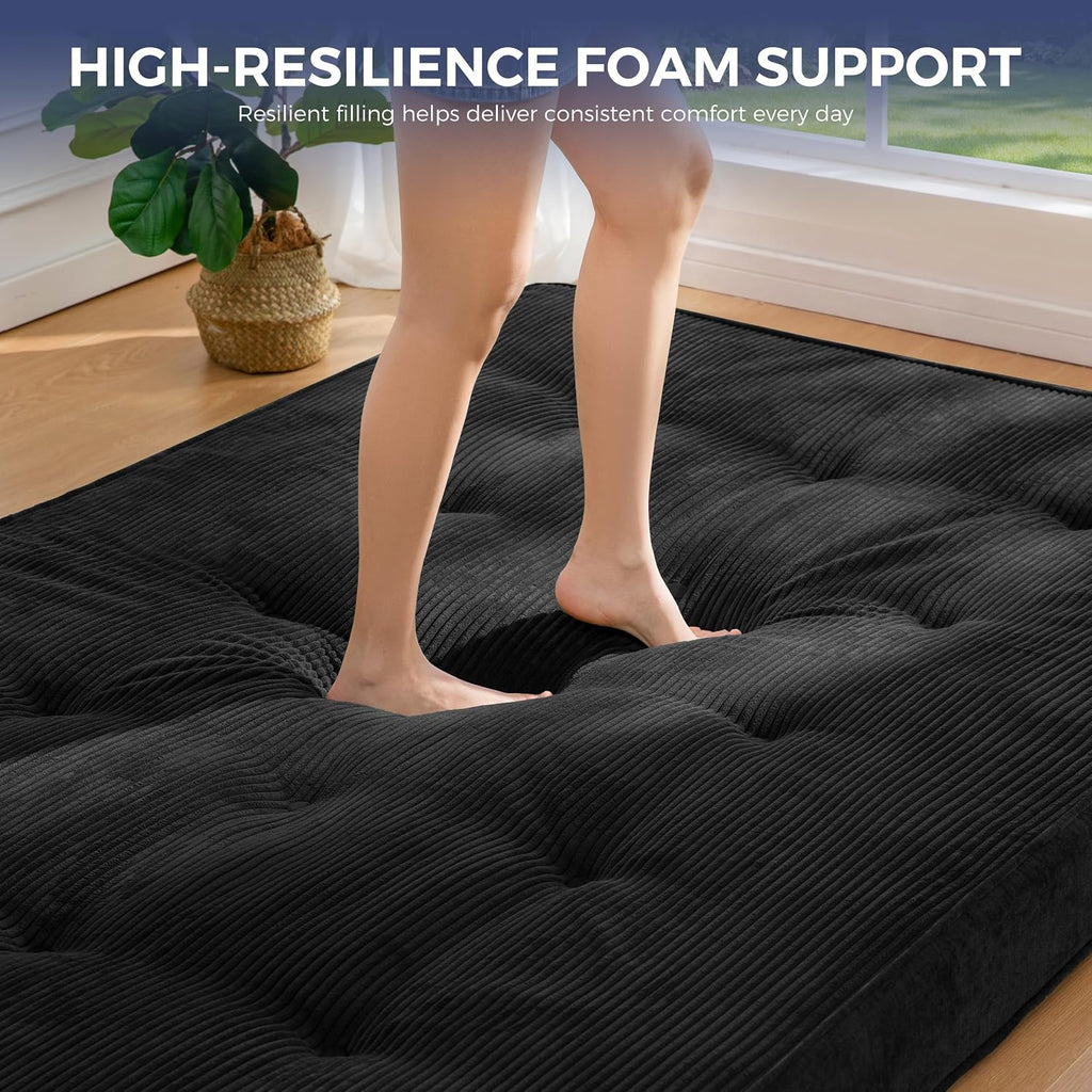 6" Extra Thick Japanese Floor Mattress Futon Mattress