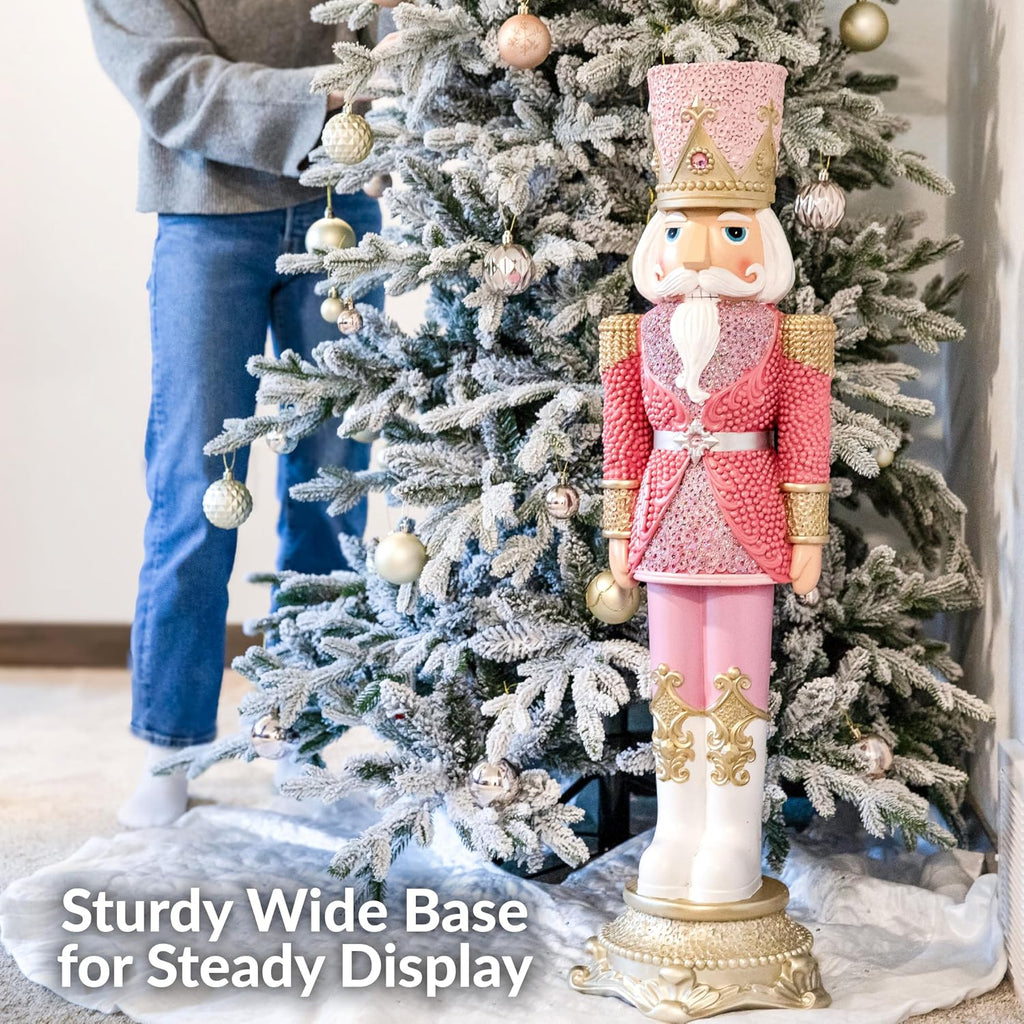 Kenneth the Princely 3ft Nutcracker Statue, Christmas Decoration