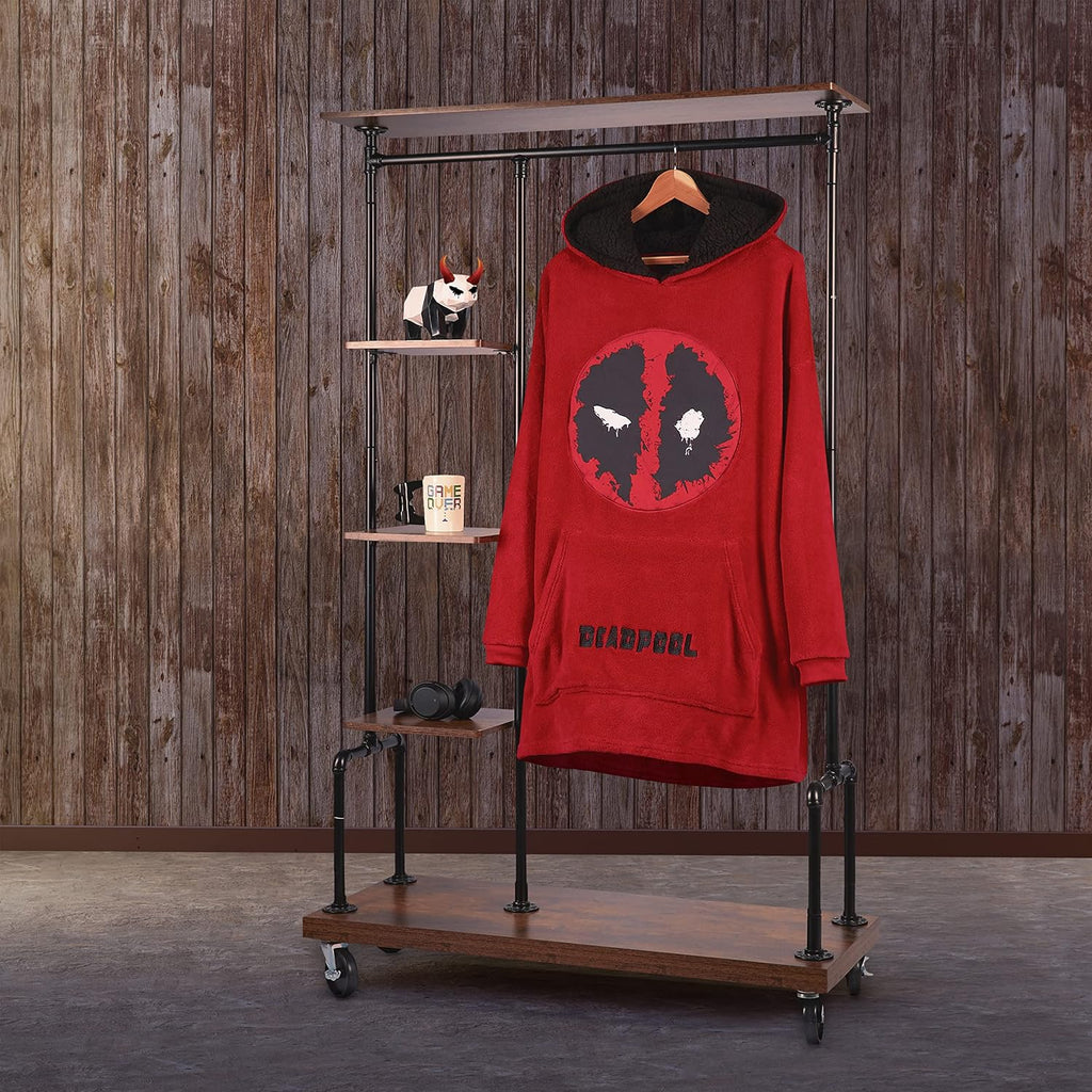 Gifts for Adults & Teens, Soft & Comfortable Blanket Hoodie for Men and Women, Trendy Wearable Blanket for Avengers